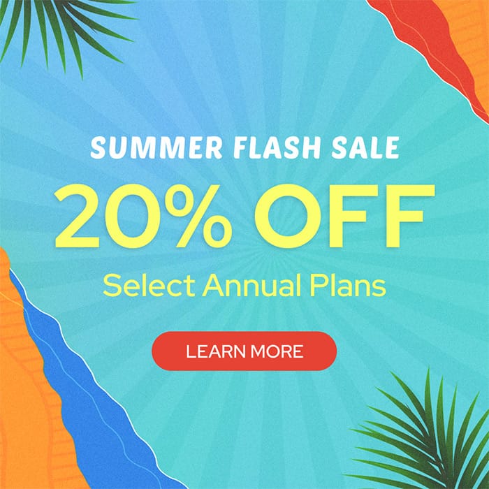 Summer Flash Sale
