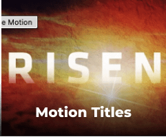 Category: Motion Titles