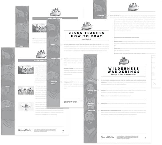 Sunday School Scheduler and Planner graphic