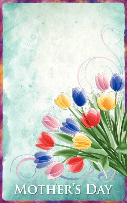 Mothers Day Bulletin Cover