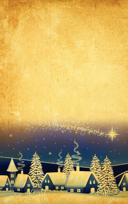 Christmas Nativity Bulletin Cover