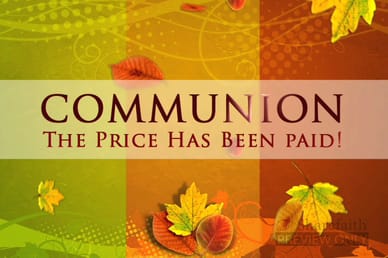 Fall Communion Video Loop
