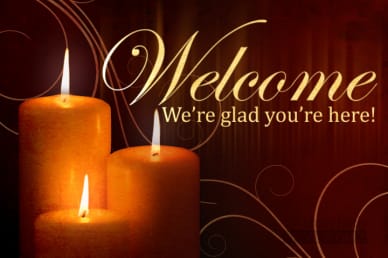 Candle Welcome Video Splash Screen