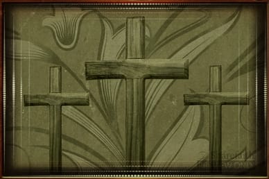 Easter Crosses Worship Video Background