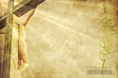 Easter Cross Scene Worship Video