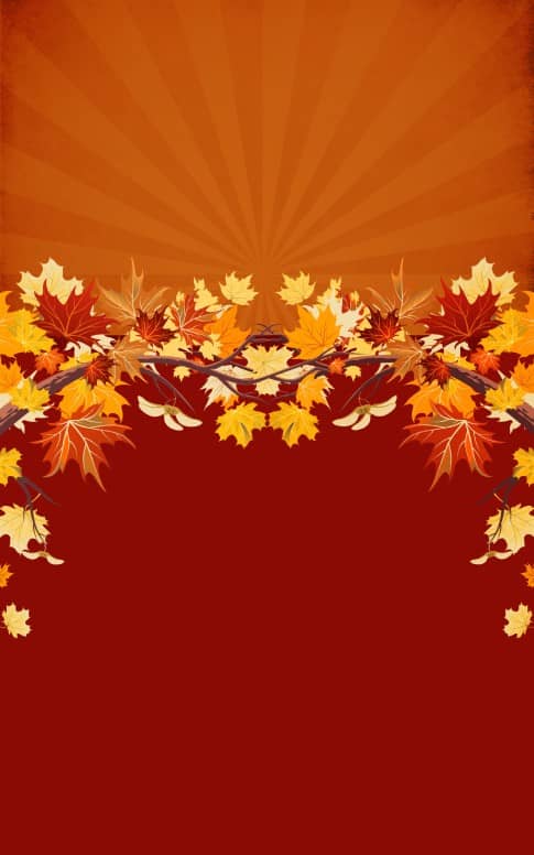 Fall Leaves Program Art