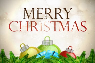 Merry Christmas Ornament Worship Video