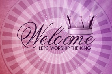 Worship the King Welcome Video