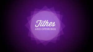 Tithes and Offerings Church Event Stills