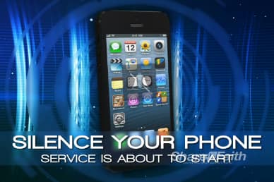 Silence Your Phone Video Announcement for Church