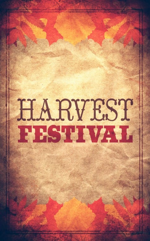 Harvest Festival Bulletin Cover