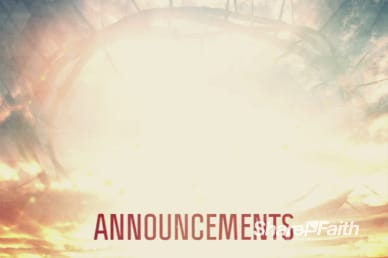 Broken for You Ministry Announcements Video Loop
