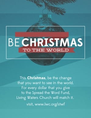 Be Christmas Church Flyer