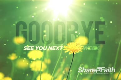 All Things New Religious Goodbye Motion Video
