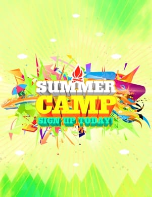 Summer Camp Ministry Flyer