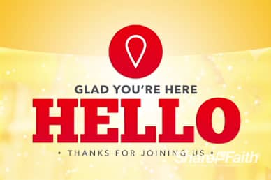 You Are Welcome Religious Welcome Video Background