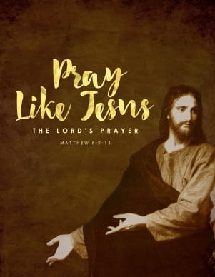 Pray Like Jesus Ministry Flyer