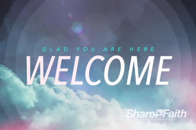 Open Up The Heavens Ministry Welcome Video Loop