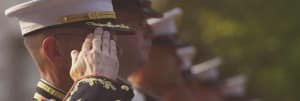 Celebrating Veterans Day We Salute You Church Website Banner
