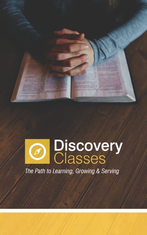 Discovery Classes Ministry Bulletin