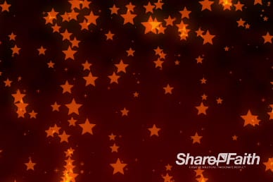 Star Fall Presentation Worship Video Background