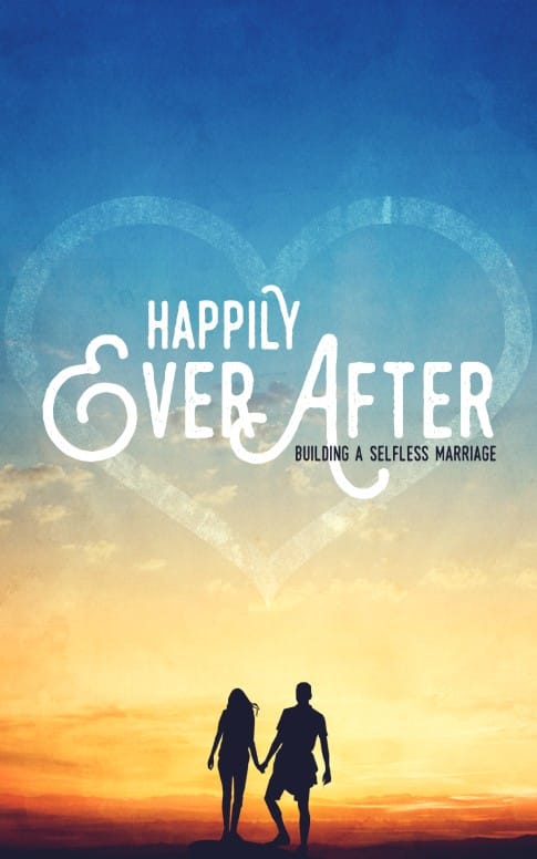 Happily Ever After Marriage Church Sermon Bulletin
