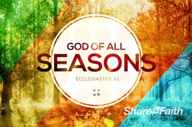 God of All Seasons Title Church Video Loop