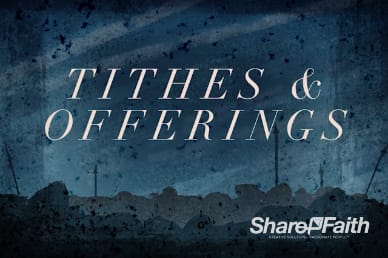 Good Friday Crucifixion Tithes and Offerings Video