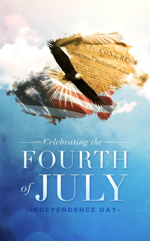 American Independence Day Church Bulletin