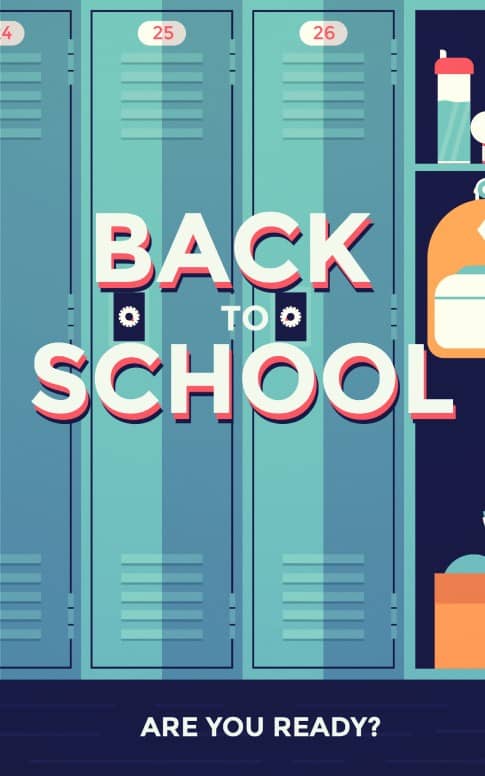 Get Ready for Back to School Church Bulletin