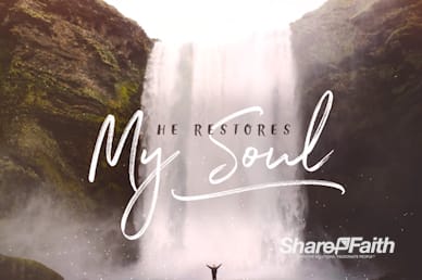 He Restores My Soul Title Motion Graphic