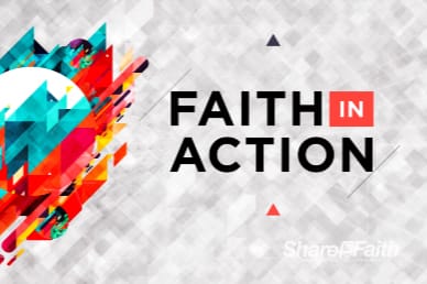 Faith In Action Church Motion Graphic