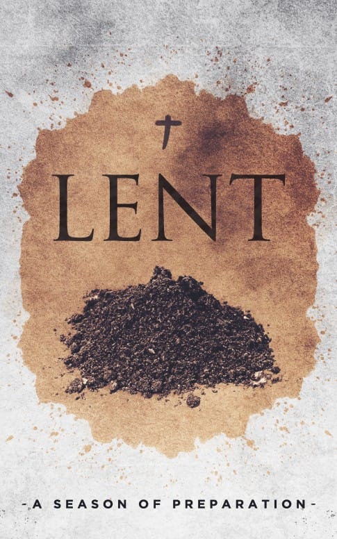 Lent Season Church Bulletin