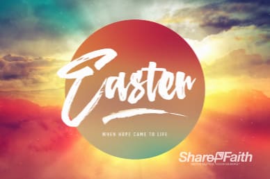 Easter Sunrise Church Motion Graphic