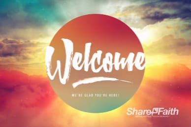 Easter Sunrise Welcome Motion Graphic