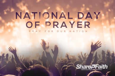 National Day of Prayer Church Motion Graphic