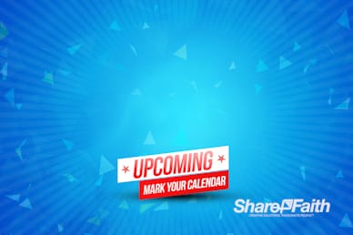 Church Vacation Bible School Announcements Motion Graphic