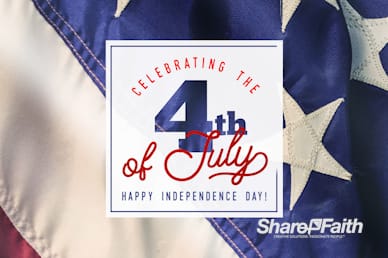 Celebrating the 4th of July Motion Graphic