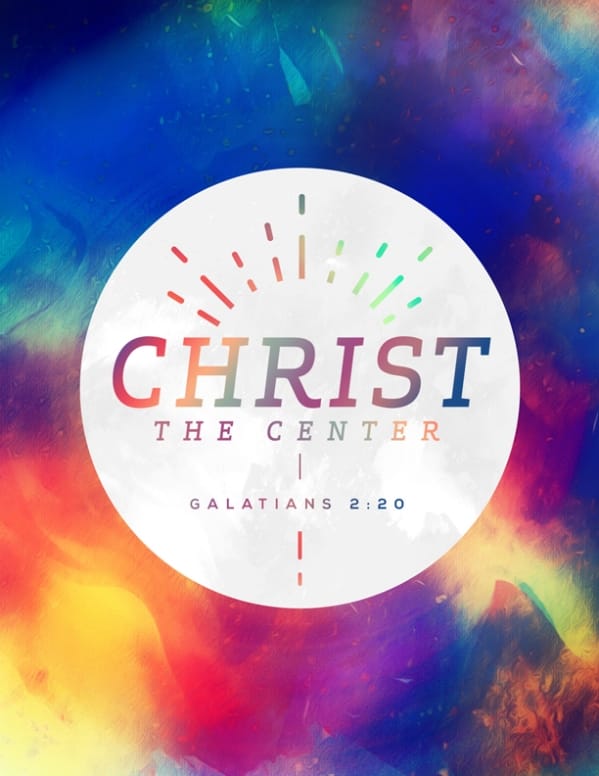 Christ the Center Church Flyer