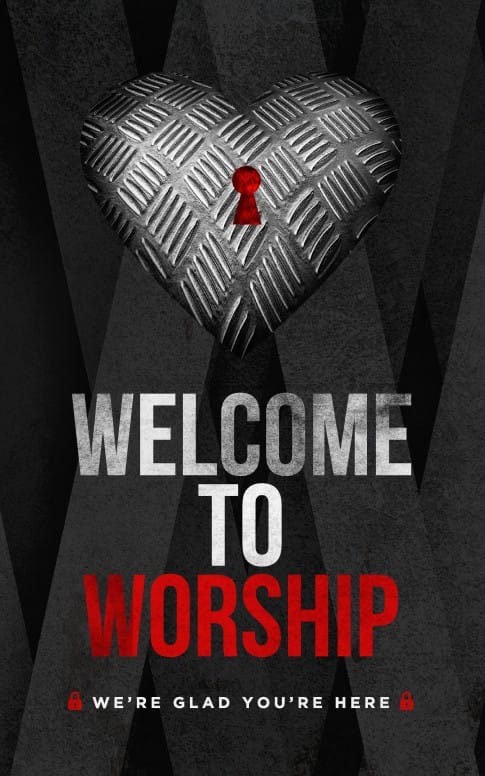 Guard Your Heart Church Bulletin Cover