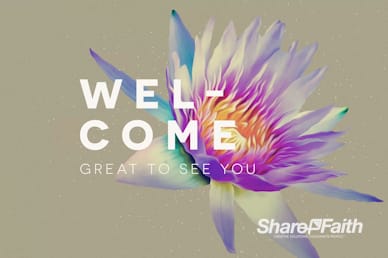Generosity Sermon Series Welcome Motion Graphic