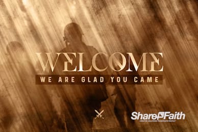 Spiritual Battle Welcome Motion Graphic