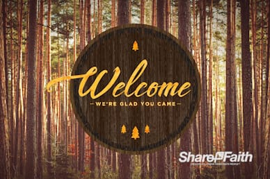Fall Retreat Welcome Motion Graphic