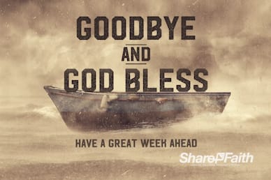 Keep the Faith Goodbye Motion Graphic