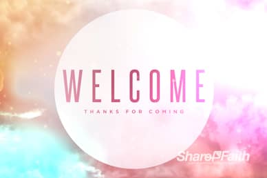 The Second Coming of Christ Welcome Motion Graphic