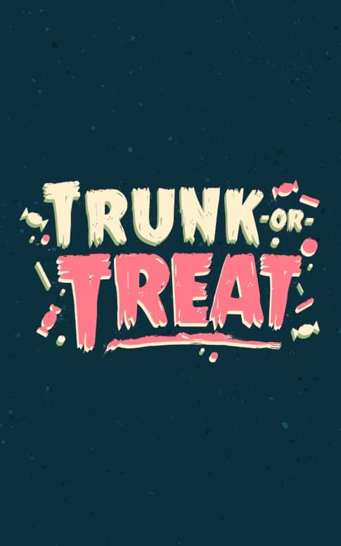 Trunk Or Treat Harvest Festival Bulletin Cover