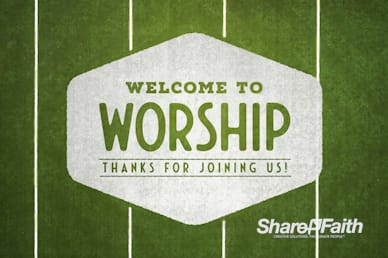 Fan or Follower of Jesus Welcome Motion Graphic