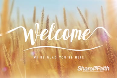 Thanksgiving Harvest Welcome Motion Graphic