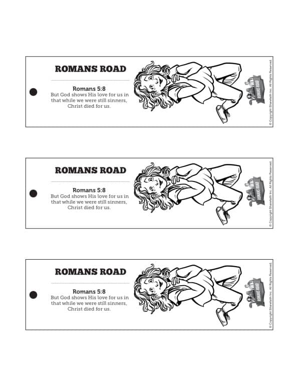Romans Road Bible Bookmarks