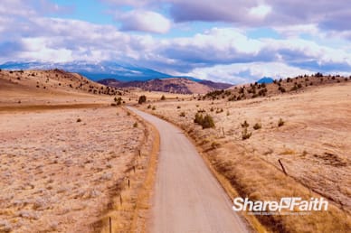Mountain Highway Worship Video Background